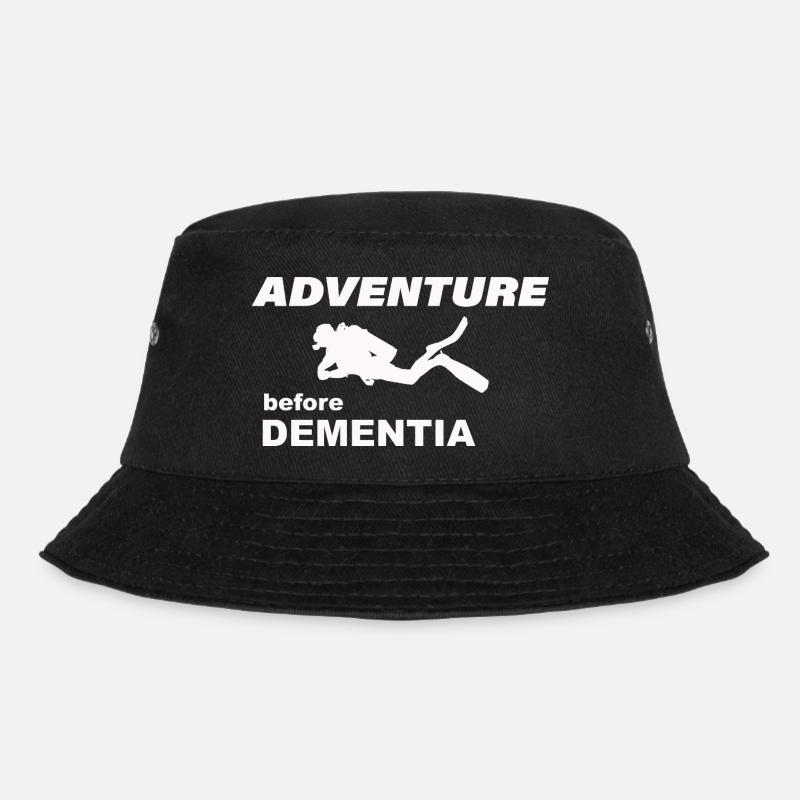 DIVING ADVENTURE - Bucket Hat - Schwarz