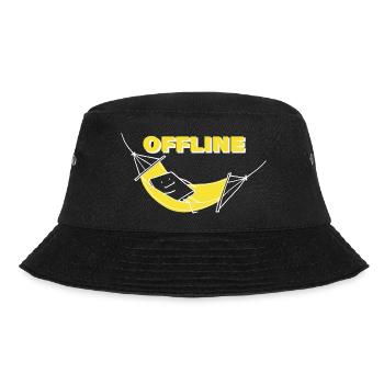 Offline - Bucket Hat - black - Front - Lela (165cm)