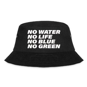 WATER - Bucket Hat - Schwarz - Vorne - Lela (165cm)