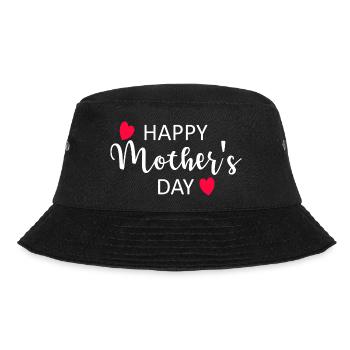 Bonne fête des mères Script Hearts - Bob - noir - Devant - Lela (165cm)