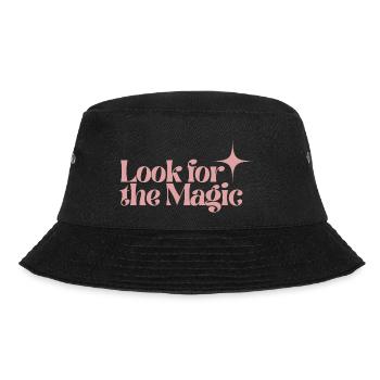 Cherchez les Magic Retro Pink Positive Vibes - Bob - noir - Devant - Lela (165cm)