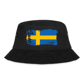 Drapeau Suède Scandinavie Malmo Sverige - Bob - noir - Devant - Lela (165cm)