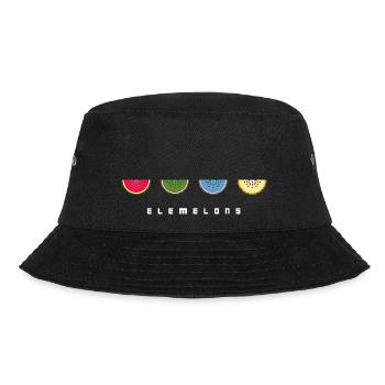 Elemelons 1 - Bucket Hat - Schwarz - Vorne - Lela (165cm)