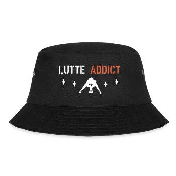 Addict wrestling - Bucket Hat - black - Front - Lela (165cm)