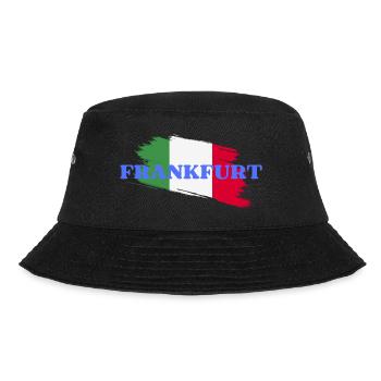 Frankfurt - Bucket Hat - Schwarz - Vorne - Lela (165cm)