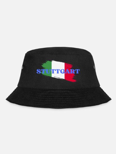 Stuttgart - Bucket Hat - Schwarz