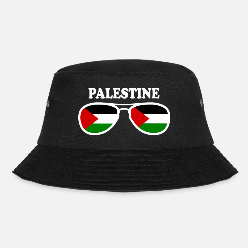 palestina - Bucket Hat - black