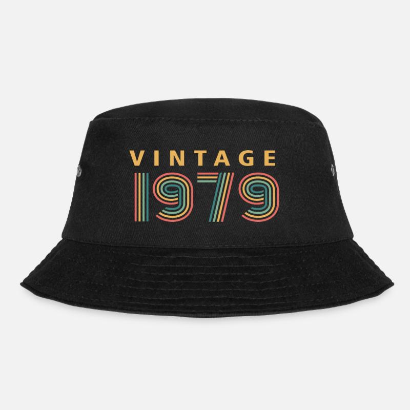 vintage 1979 - Bucket Hat - black