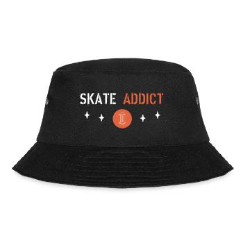 Skate addict - Bucket Hat - black - Front - Lela (165cm)