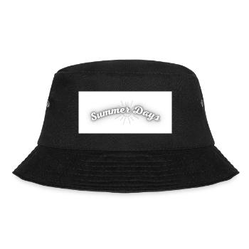 Summer Days Print - Bucket Hat - Schwarz - Vorne - Lela (165cm)