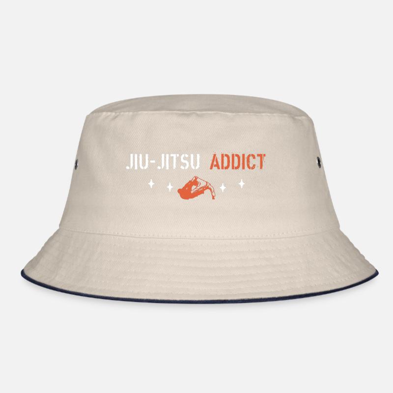 jiu jitsu addict Bucket Hat