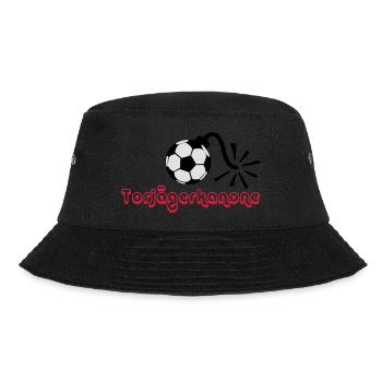 torjägerkanone - Bucket Hat - Schwarz - Vorne - Lela (165cm)