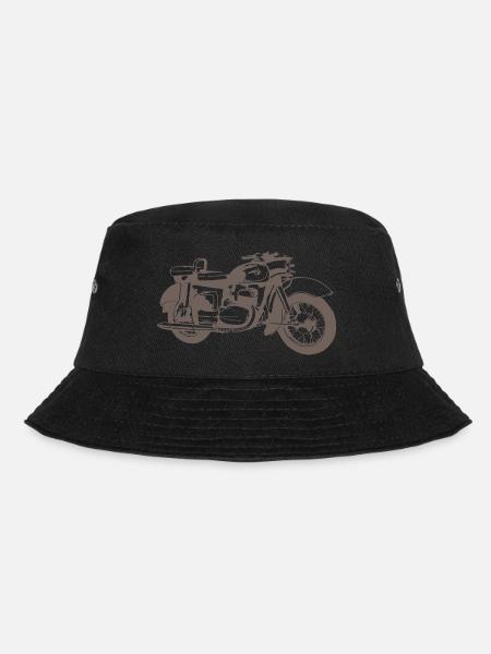 MZ ES 250 Doppelport - Bucket Hat - Schwarz