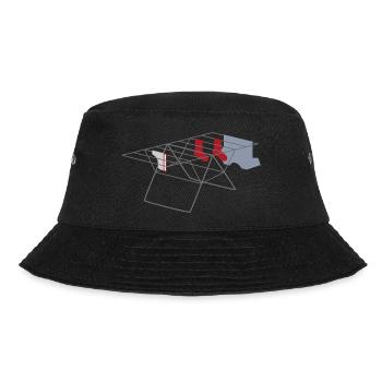 Wäsche - Bucket Hat - Schwarz - Vorne - Lela (165cm)
