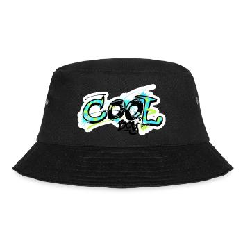 cool boy graffiti motif - cool shirt for kids - Bucket Hat - black - Front - Lela (165cm)