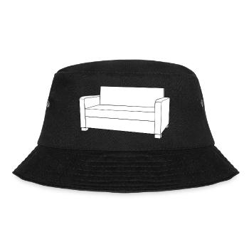 sofa couch chair table chair table lamp lamp lamp benc - Bucket Hat - black - Front - Lela (165cm)