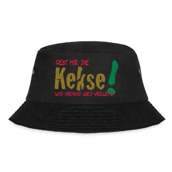 Kekse ... - Bucket Hat - Schwarz - Vorne - Lela (165cm)