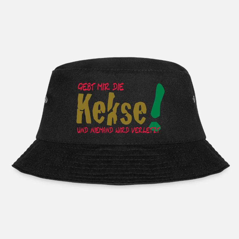 Kekse ... - Bucket Hat - Schwarz