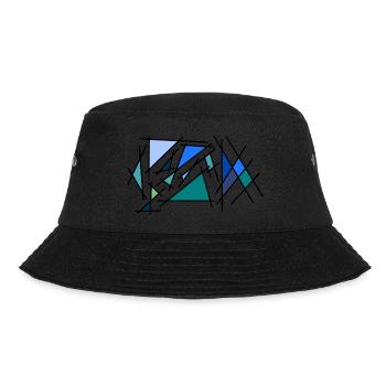Blaues Eck - Bucket Hat - Schwarz - Vorne - Lela (165cm)