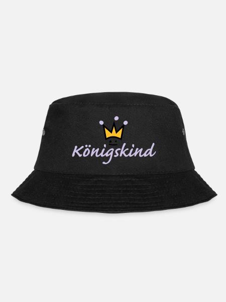 Königskind (b) - Bucket Hat - Schwarz