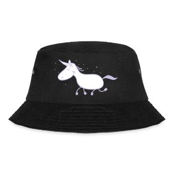unicorn - Bucket Hat - black - Front - Lela (165cm)