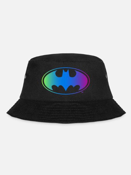 Batman néon logo ado Tee shirt manches des longue - Bob - noir
