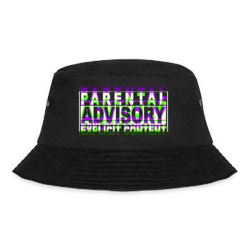 Textgestaltung für elterliche Beratung - Bucket Hat - Schwarz - Vorne - Lela (165cm)