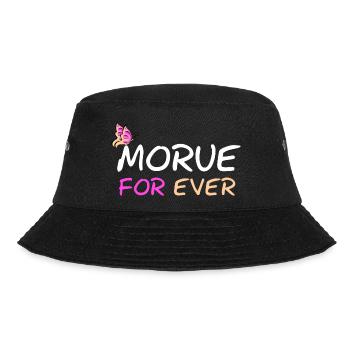 T shirt morue for ever morue un jour morue toujour - Bob - noir - Devant - Lela (165cm)