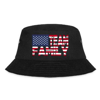 quote awesome family advocate guy pride niece - Bucket Hat - Schwarz - Vorne - Lela (165cm)