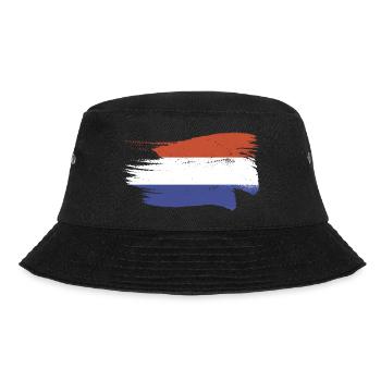 Netherlands Flag Holland Dutch Flag - Bucket Hat - black - Front - Lela (165cm)