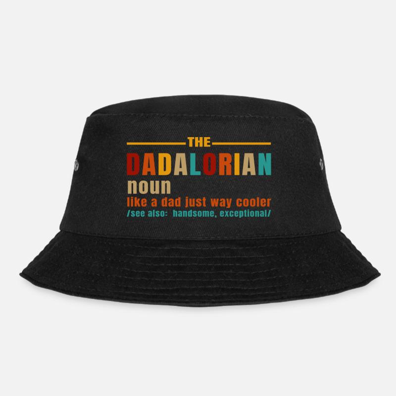 DADALORIAN - Bucket Hat - black