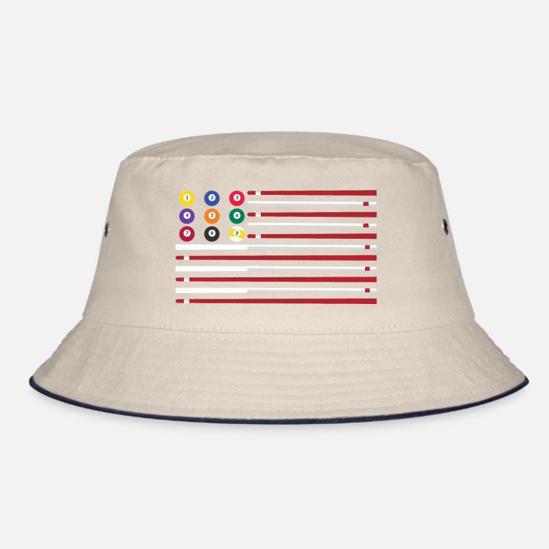 Billard Billardkugel Snooker Pool Poolbillard Bucket Hat