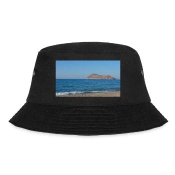 Griechische Landschaft - Bucket Hat - Schwarz - Vorne - Lela (165cm)