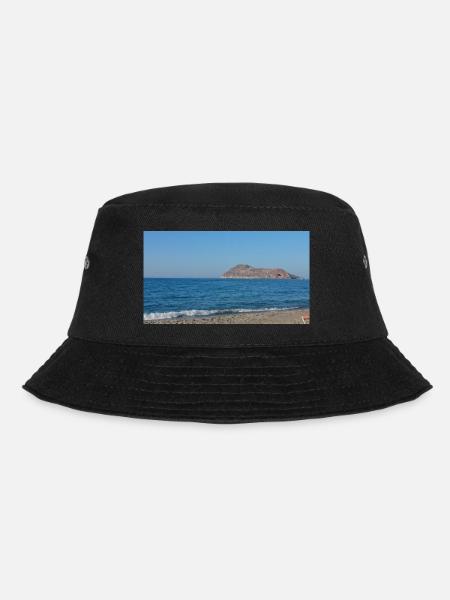 Griechische Landschaft - Bucket Hat - Schwarz