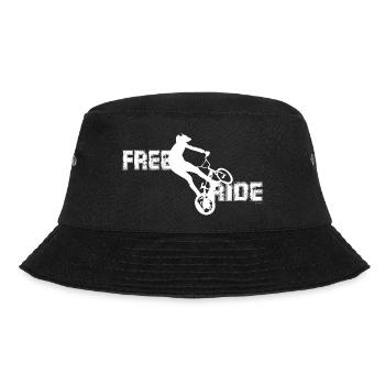 free ride mirko white - Bucket Hat - black - Front - Lela (165cm)