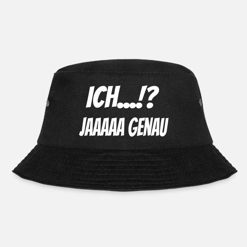 Schönes Spruch Shirt Geschenk - Bucket Hat - Schwarz