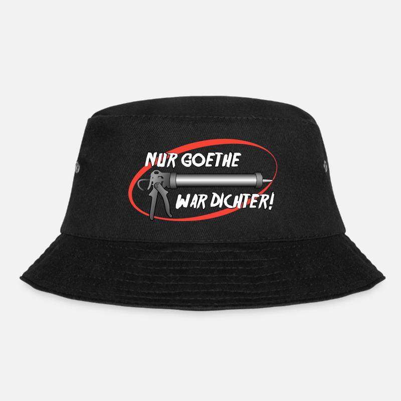 Silikon - Bucket Hat - Schwarz