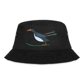 Pinguin Ski - Bucket Hat - Schwarz - Vorne - Lela (165cm)
