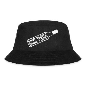 Vodka Wodka - Bucket Hat - black - Front - Lela (165cm)