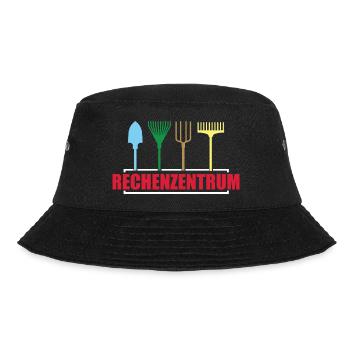 Rechenzentrum Gärtner - Bucket Hat - Schwarz - Vorne - Lela (165cm)