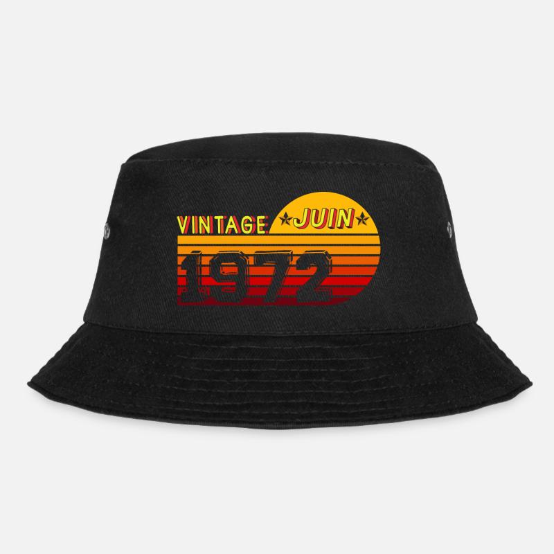 Vintage Juin 1972 - Bob - noir