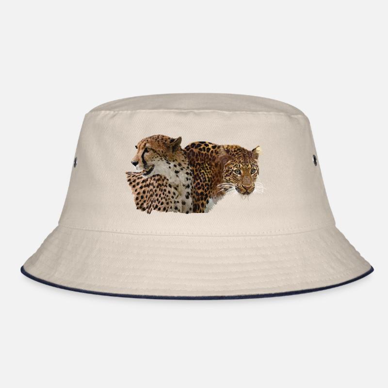 Leopard und Gepard Bucket Hat