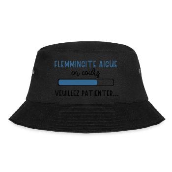 Flemmingite aigüe en cours cadeau humour homme - Bob - noir - Devant - Lela (165cm)