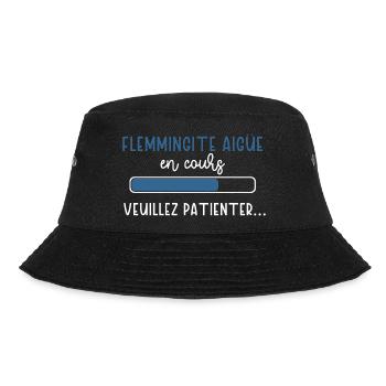 Flemmingite aigüe en cours cadeau humour homme - Bob - noir - Devant - Lela (165cm)