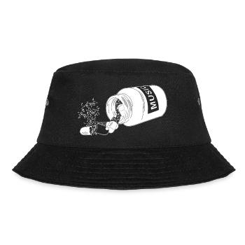 Medical Music - Bucket Hat - black - Front - Lela (165cm)