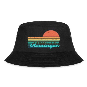 Vlissingen Zeeland Stadt - Bucket Hat - Schwarz - Vorne - Lela (165cm)