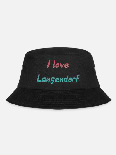 Langendorf - Bucket Hat - Schwarz