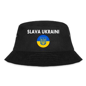 Slava ukraini - Bucket Hat - black - Front - Lela (165cm)