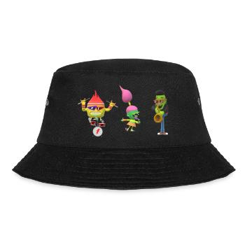 crazy band - Bucket Hat - Schwarz - Vorne - Lela (165cm)