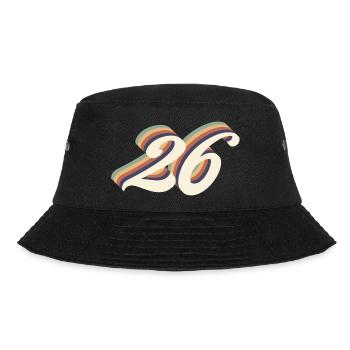 26th anniversary vintage - Bucket Hat - black - Front - Lela (165cm)